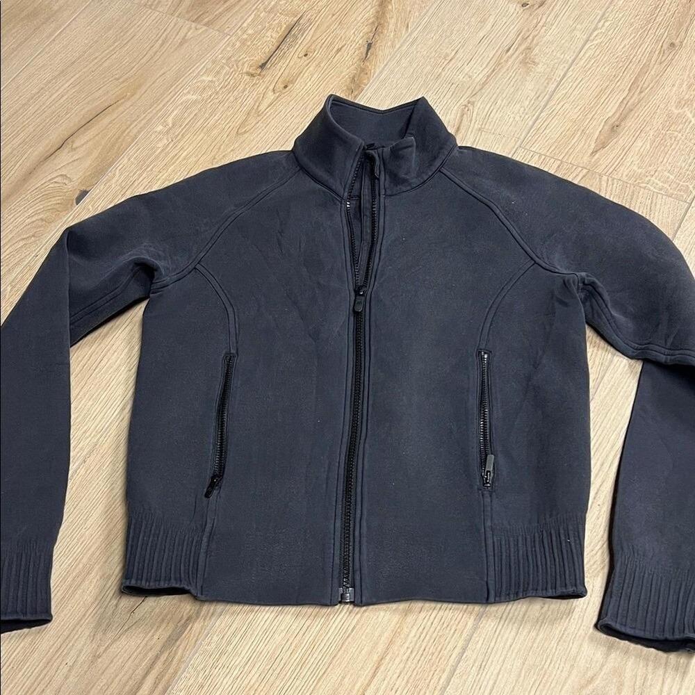 Lululemon Athletica Charcoal Zip-Up Jacket